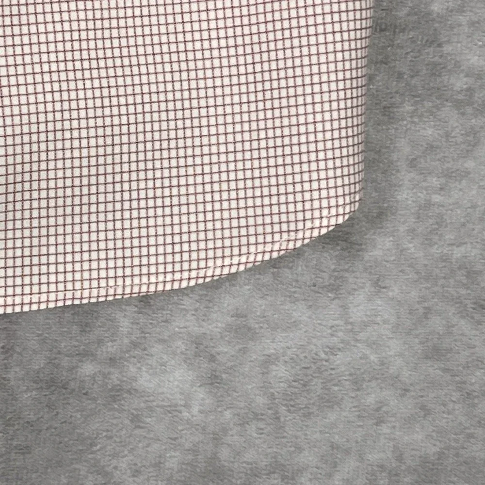 Forsyth of Canada Men's Plaid Wrinkle Free Long Sleeve Dress Shirt 17.5-35/35 - Picture 12 of 13